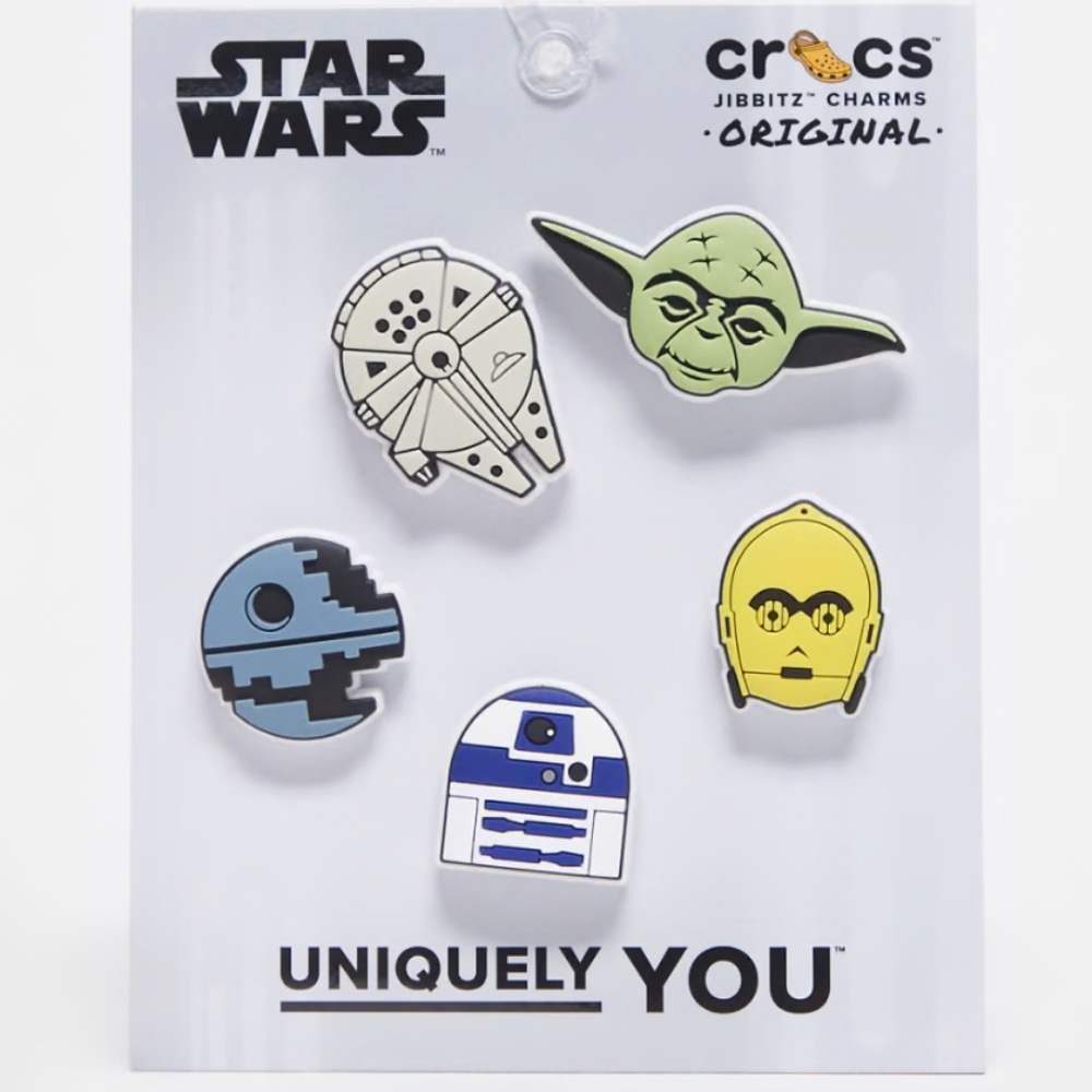 Crocs 5 pack Star Wars Jibbitz